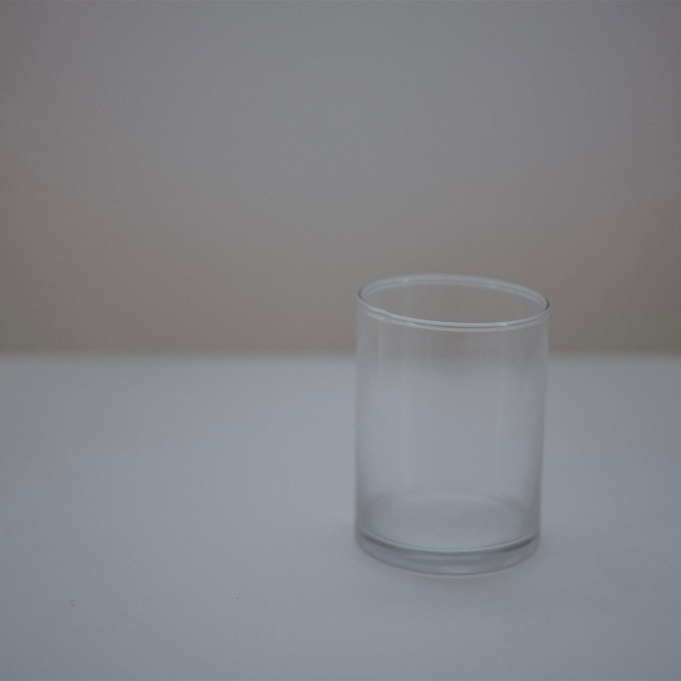 Kerzenhalter aus Klarglas