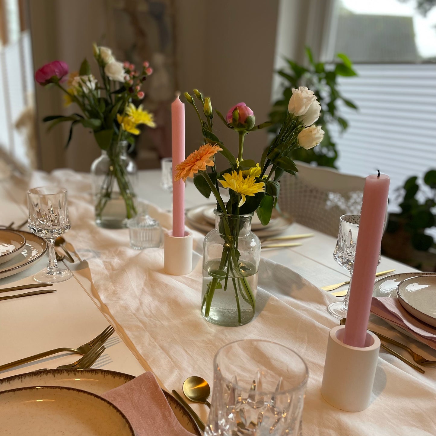 Vase Klarglas 2er Set